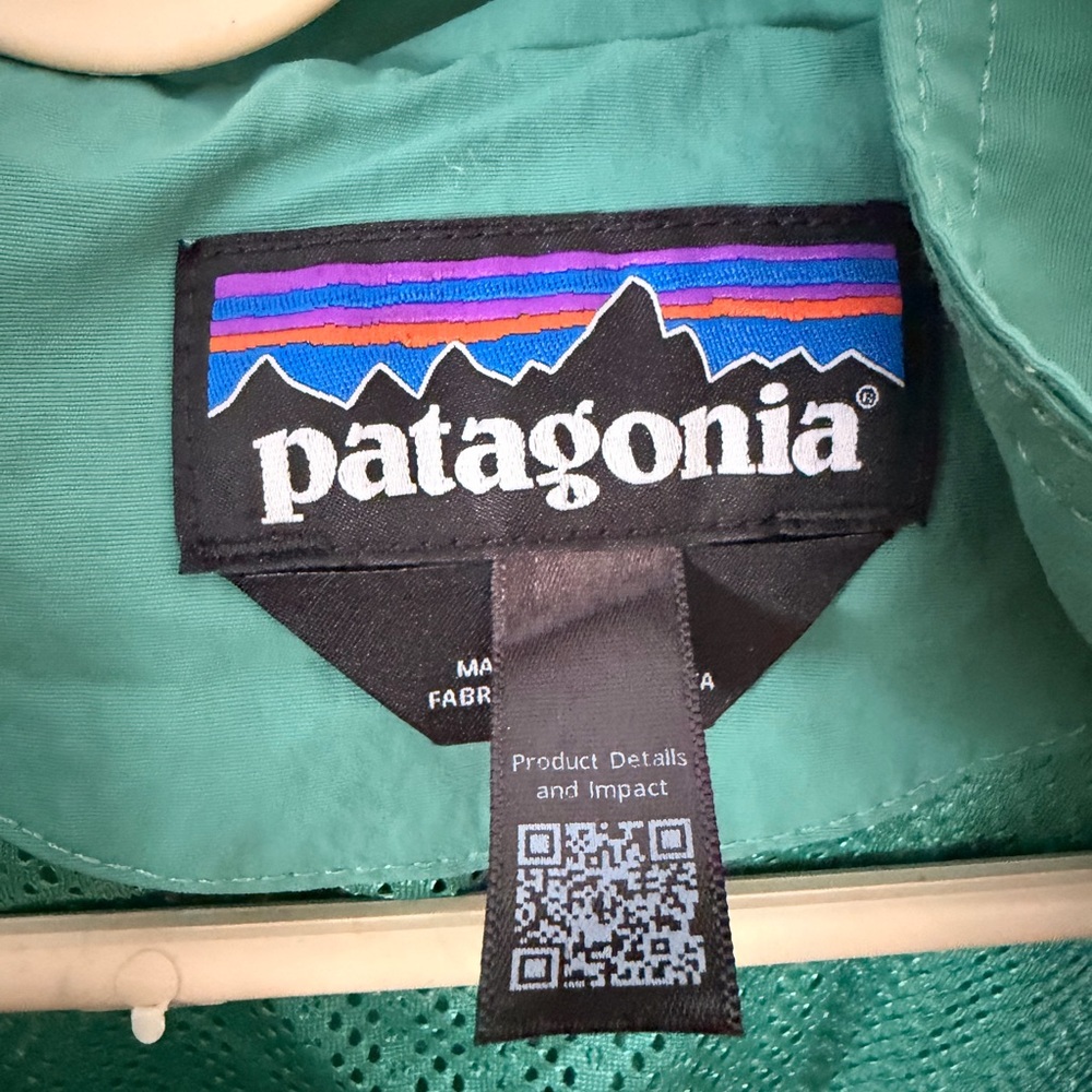 Patagonia Teal Outdoor Jacket - Picture 3 of 9